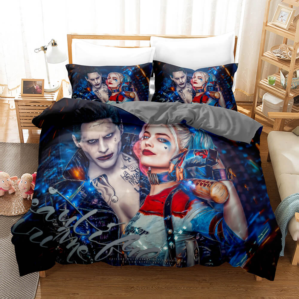 Suicide Squad Harley Quinn Bedding Set Quilt Cover (Online Order Only)