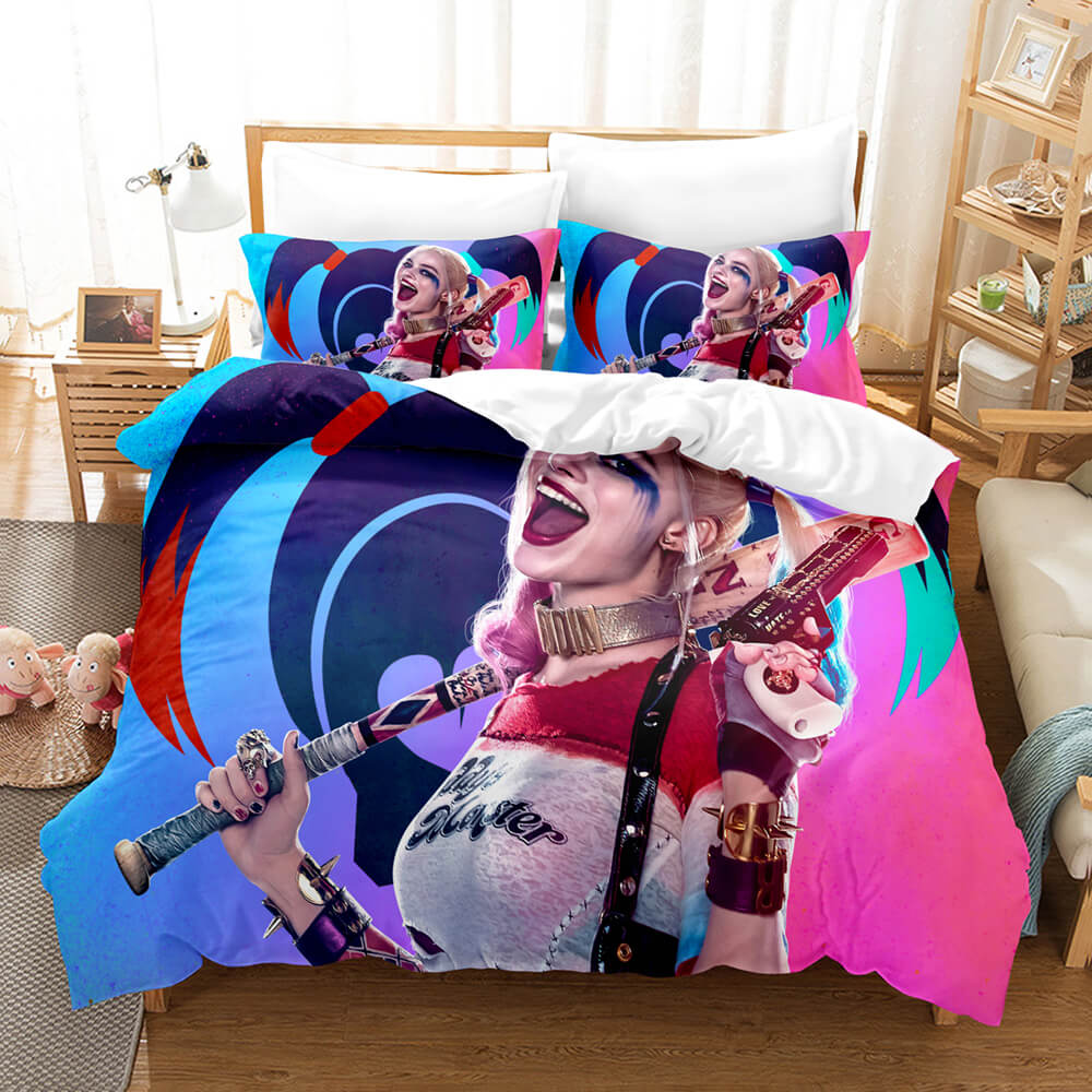 Suicide Squad Harley Quinn Bedding Set Quilt Cover (Online Order Only)