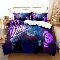 Suicide Squad Harley Quinn Bedding Set Quilt Cover (Online Order Only)