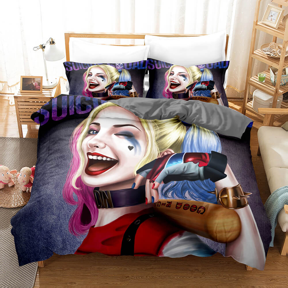 Suicide Squad Harley Quinn Bedding Set Quilt Cover (Online Order Only)