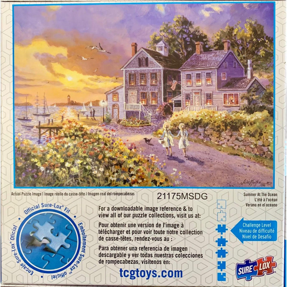 Summer at the Ocean Nostalgia 1000 Piece Jigsaw Puzzle Sure Lox (ONLINE ORDER ONLY)