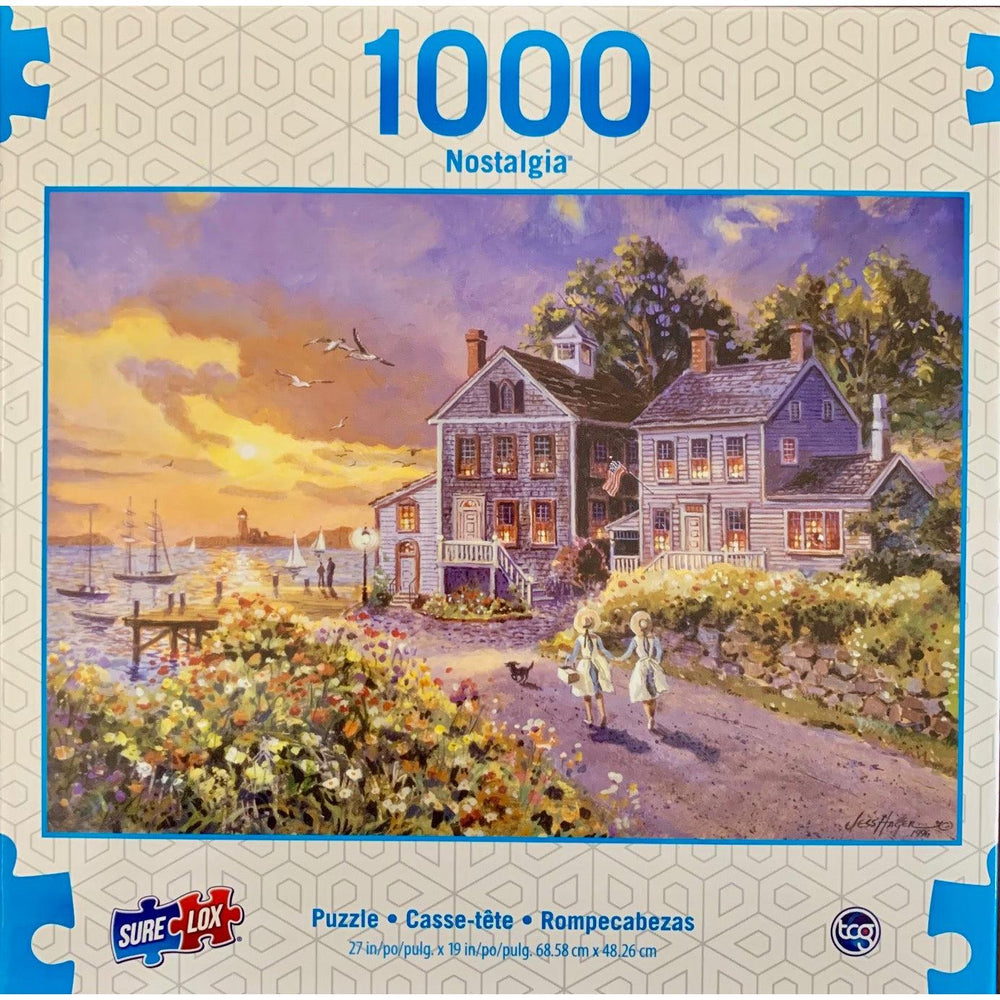 Summer at the Ocean Nostalgia 1000 Piece Jigsaw Puzzle Sure Lox (ONLINE ORDER ONLY)
