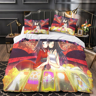 Summer Wars Bedding Set Quilt Duvet Cover Without Filler (Online Order Only)