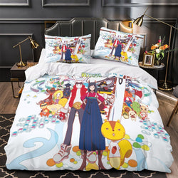 Summer Wars Bedding Set Quilt Duvet Cover Without Filler (Online Order Only)