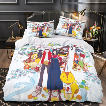 Summer Wars Bedding Set Quilt Duvet Cover Without Filler (Online Order Only)