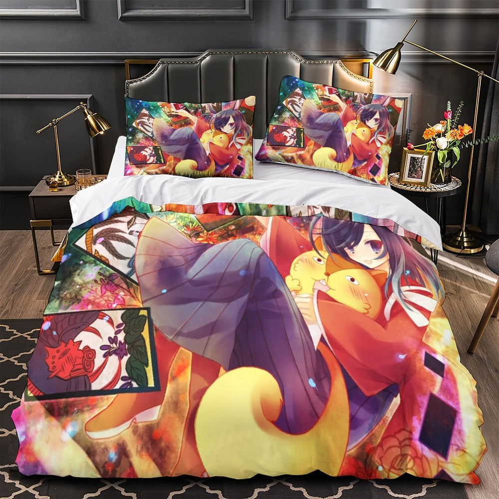 Summer Wars Bedding Set Quilt Duvet Cover Without Filler (Online Order Only)