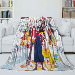 Summer Wars Blanket Flannel Throw Kids Room Decoration (Online Order Only)