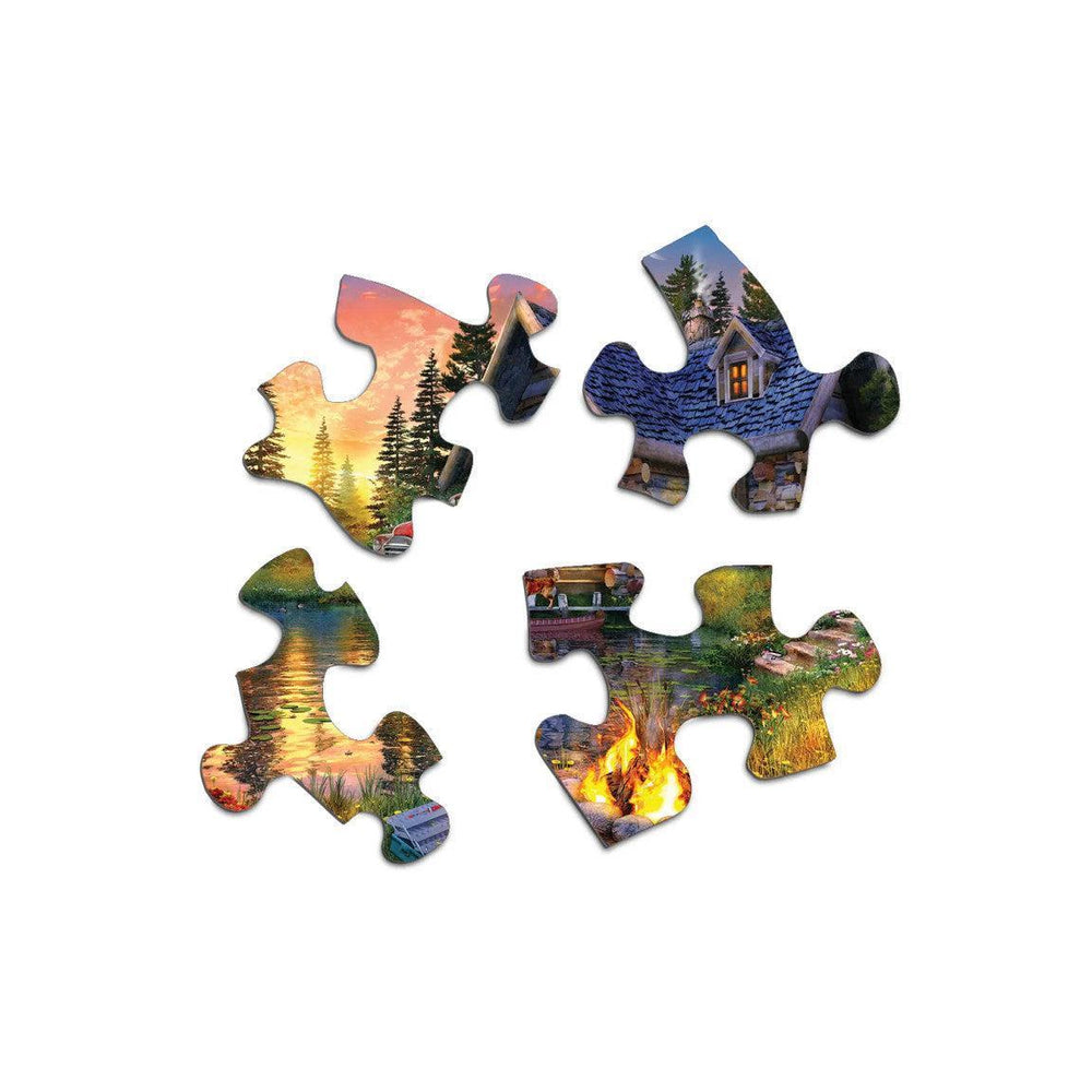 Sun Kissed Cabin 500 Piece Jigsaw Puzzle Springbok (ONLINE ORDER ONLY)
