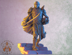 3D Printed Archvillain Games The Sun Elves of Sol Sylvaine - Bloodliege 28mm 32mm D&D (Online Only)