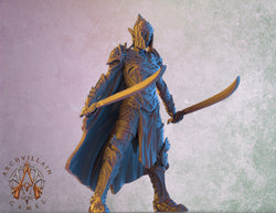 3D Printed Archvillain Games The Sun Elves of Sol Sylvaine Elven Footmen 28 32mm D&D (Online Only)
