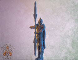 3D Printed Archvillain Games The Sun Elves of Sol Sylvaine Elven Footmen 28 32mm D&D (Online Only)