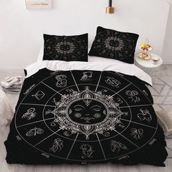 Sun Face Bedding Sets Quilt Cover Without Filler (Online Order Only)