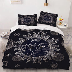 Sun Face Bedding Sets Quilt Cover Without Filler (Online Order Only)