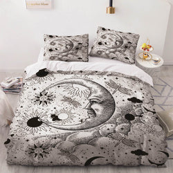 Sun Face Bedding Sets Quilt Cover Without Filler (Online Order Only)