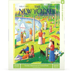 Sunday Afternoon in Central Park 1000 Piece Jigsaw Puzzle NYPC (ONLINE ORDER ONLY)