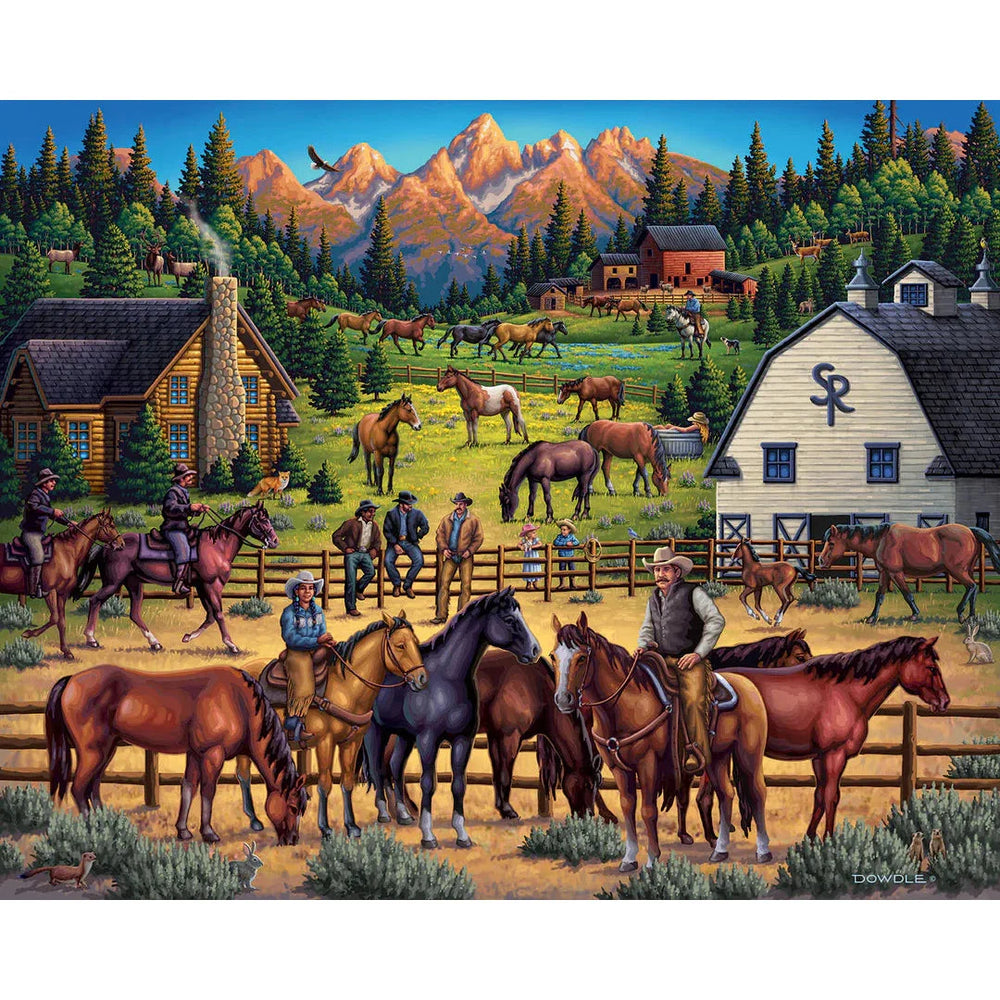 Sunrise Ranch 1000 Piece Jigsaw Puzzle Dowdle (ONLINE ORDER ONLY)