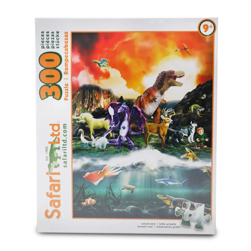 Sunset Splendor 300 Piece Jigsaw Puzzle Safari (ONLINE ORDER ONLY)