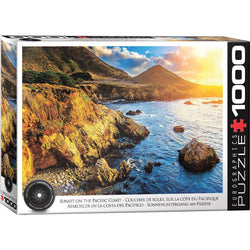 Sunset on the Pacific Coast 1000 Piece Jigsaw Puzzle Eurographics (ONLINE ORDER ONLY)