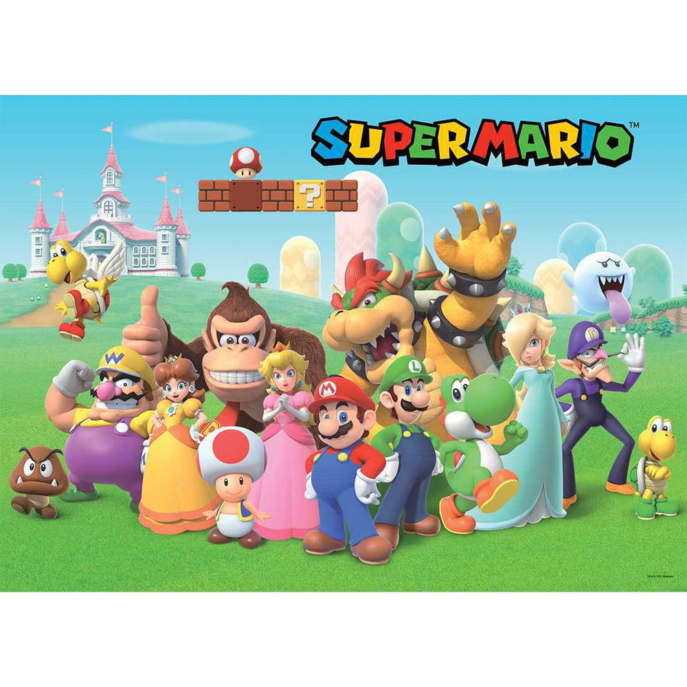 Super Mario Mushroom Kingdom 1000 Piece Jigsaw Puzzle Op Games (ONLINE ORDER ONLY)