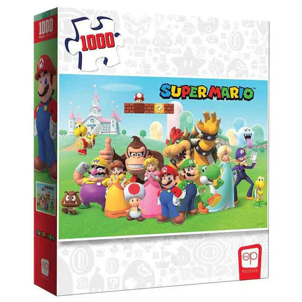 Super Mario Mushroom Kingdom 1000 Piece Jigsaw Puzzle Op Games (ONLINE ORDER ONLY)