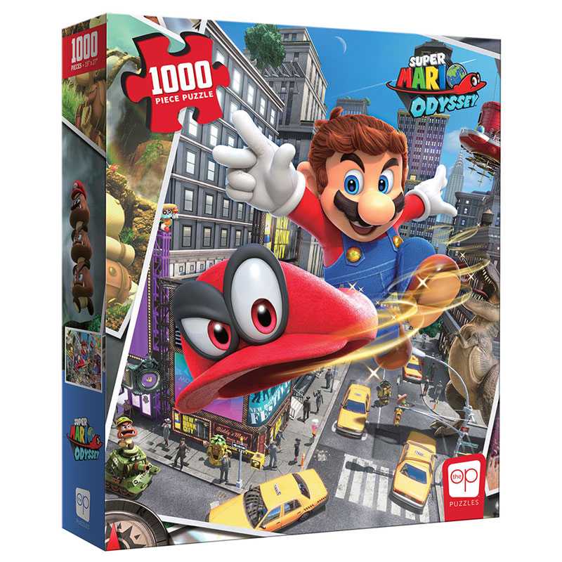 Super Mario Odyssey Snapshots 1000 Piece Jigsaw Puzzle Op Games (ONLINE ORDER ONLY)