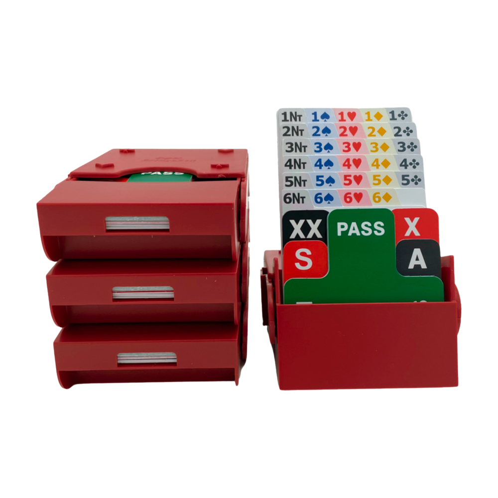 SuperBridge Boxes with Plastic Cards (set of 4) (ONLINE ORDER ONLY)