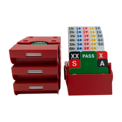 SuperBridge Boxes with Plastic Cards (set of 4) (ONLINE ORDER ONLY)