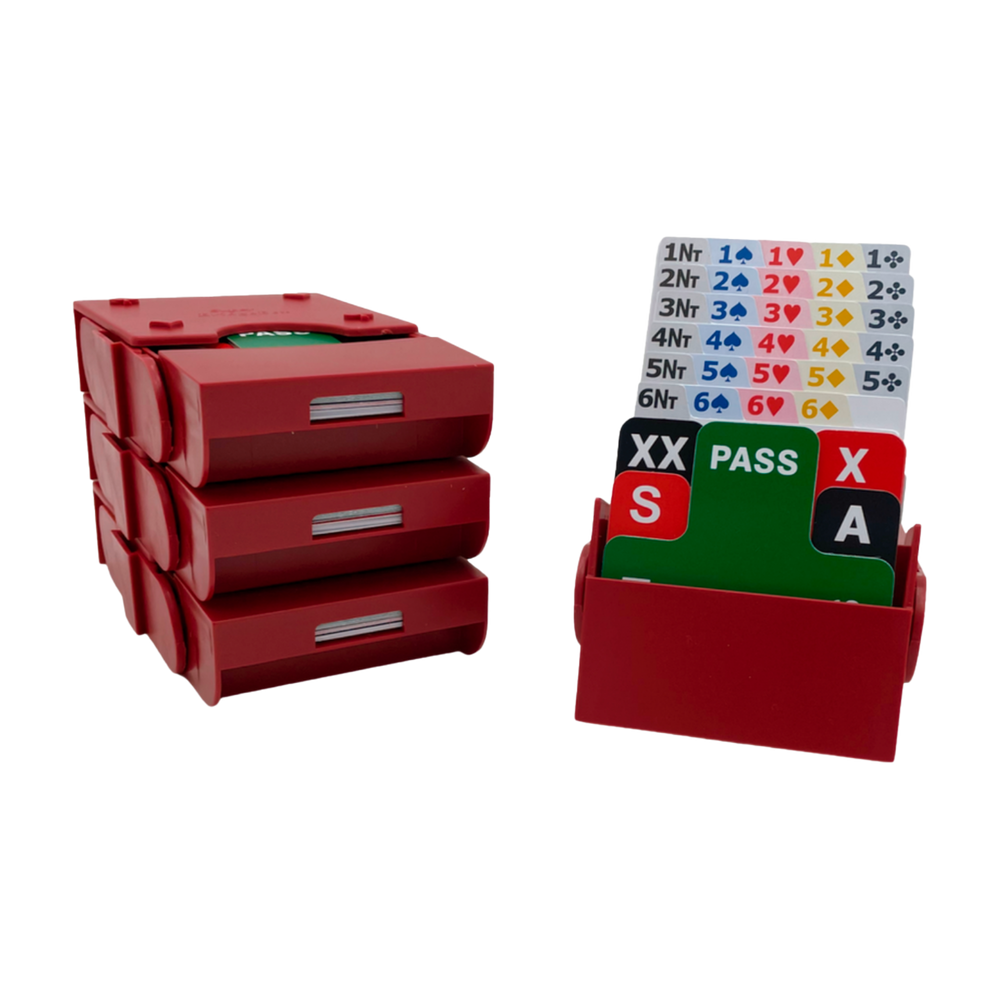 SuperBridge Boxes with Plastic Cards (set of 4) (ONLINE ORDER ONLY)