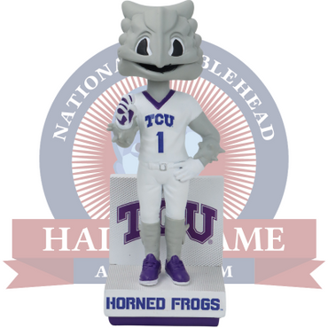 SuperFrog TCU Horned Frogs Mascot Bobblehead (Presale) (ONLINE ORDER ONLY)