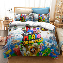 Super Mario Bedding Sets Pattern Quilt Cover Without Filler (Online Order Only)