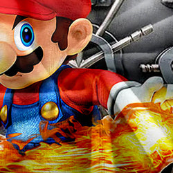 Super Mario Blanket Flannel Throw Room Decoration (Online Order Only)