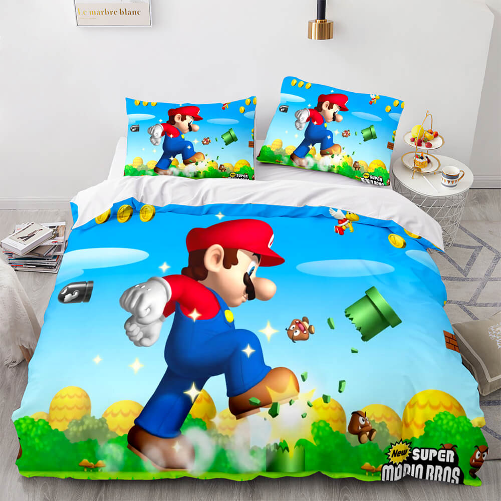 Super Mario Bedding Set Quilt Cover Without Filler (Online Order Only)