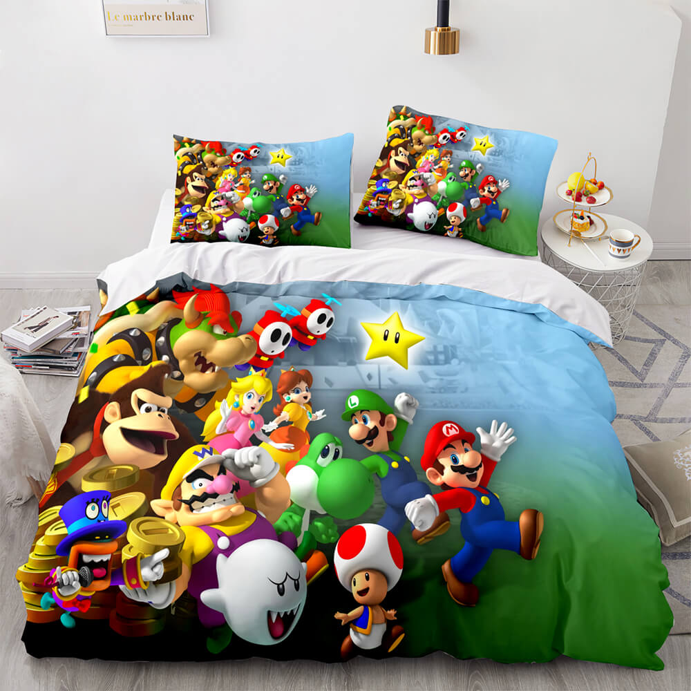 Super Mario Bedding Set Quilt Cover Without Filler (Online Order Only)
