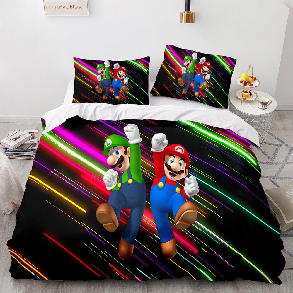 Super Mario Bedding Set Duvet Cover Bed Sets (Online Order Only)