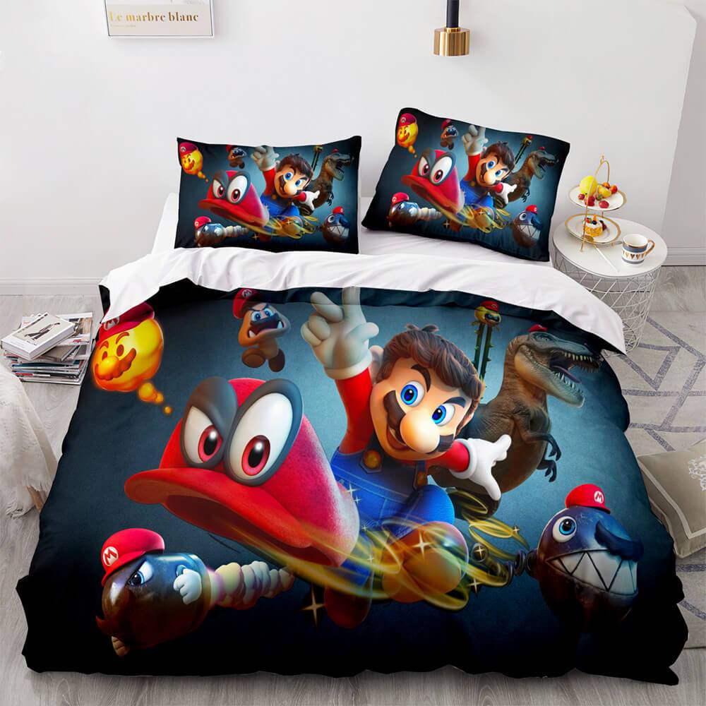 Super Mario Bedding Set Duvet Cover Bed Sets (Online Order Only)
