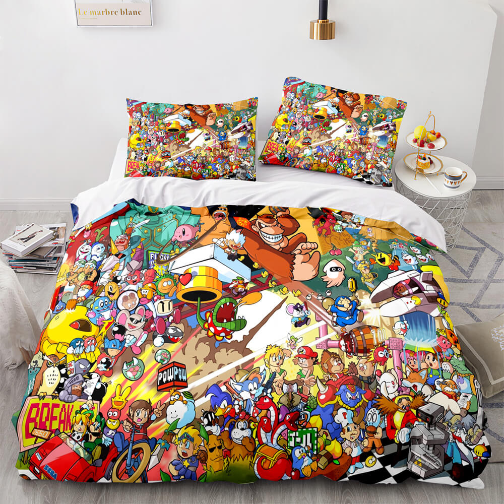 Super Mario Bedding Set Quilt Cover Without Filler (Online Order Only)