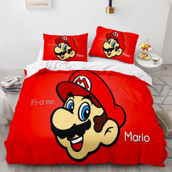 Super Mario Bedding Set Quilt Cover Without Filler (Online Order Only)