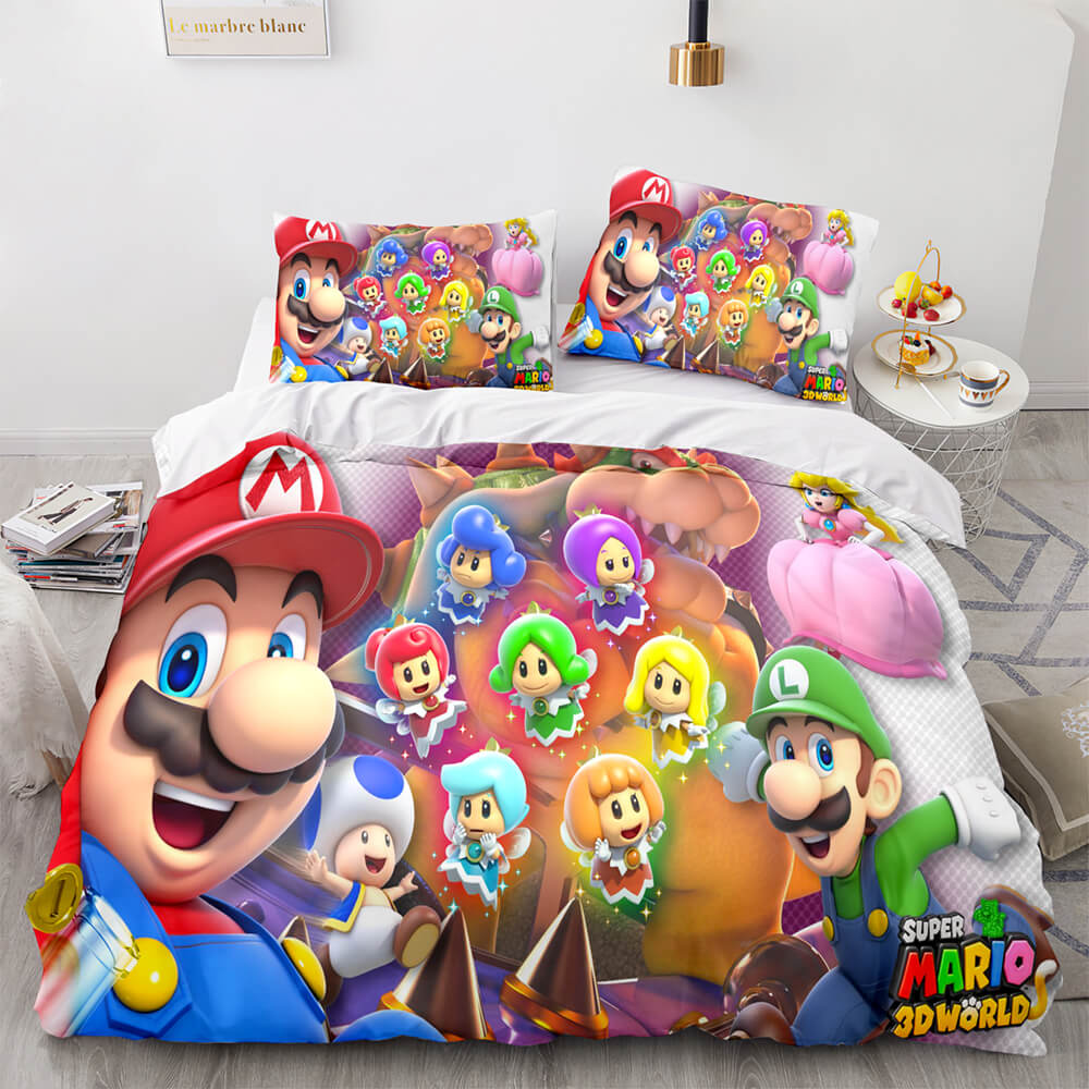 Super Mario Bedding Set Quilt Cover Without Filler (Online Order Only)