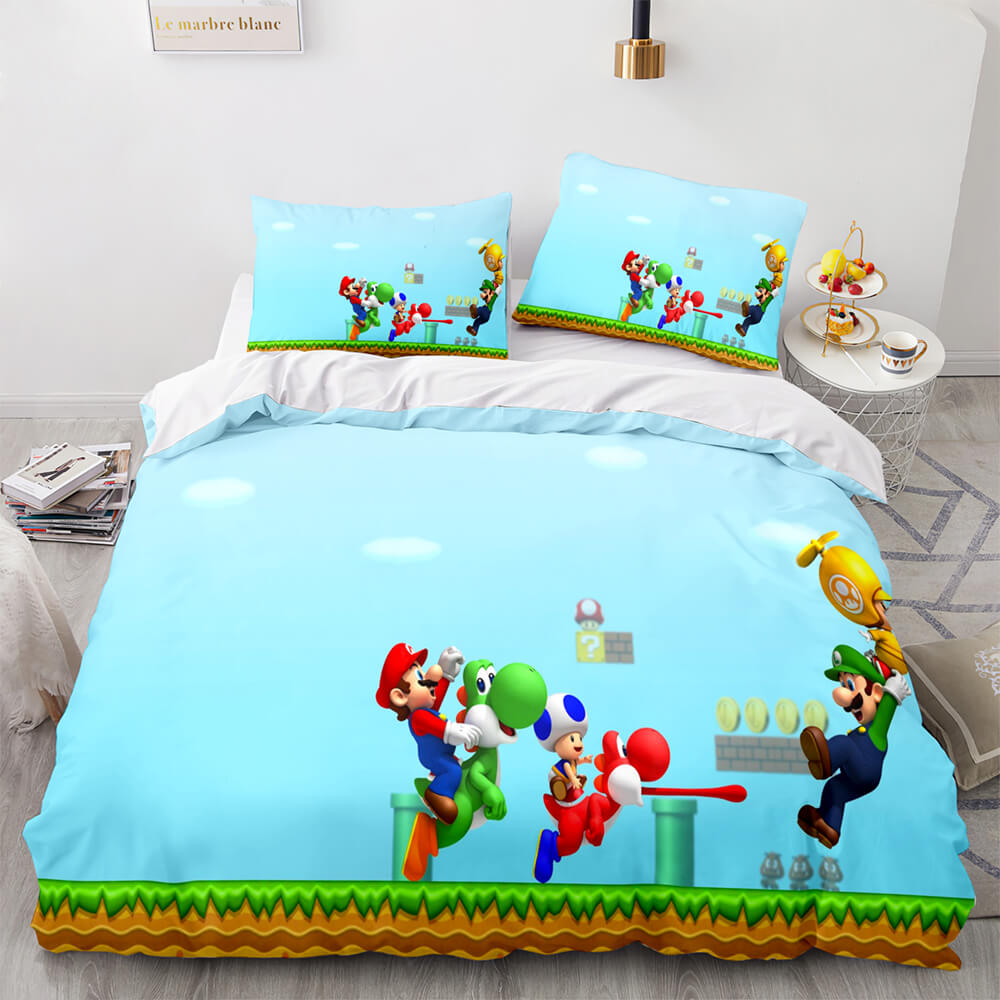 Super Mario Bedding Set Quilt Cover Without Filler (Online Order Only)