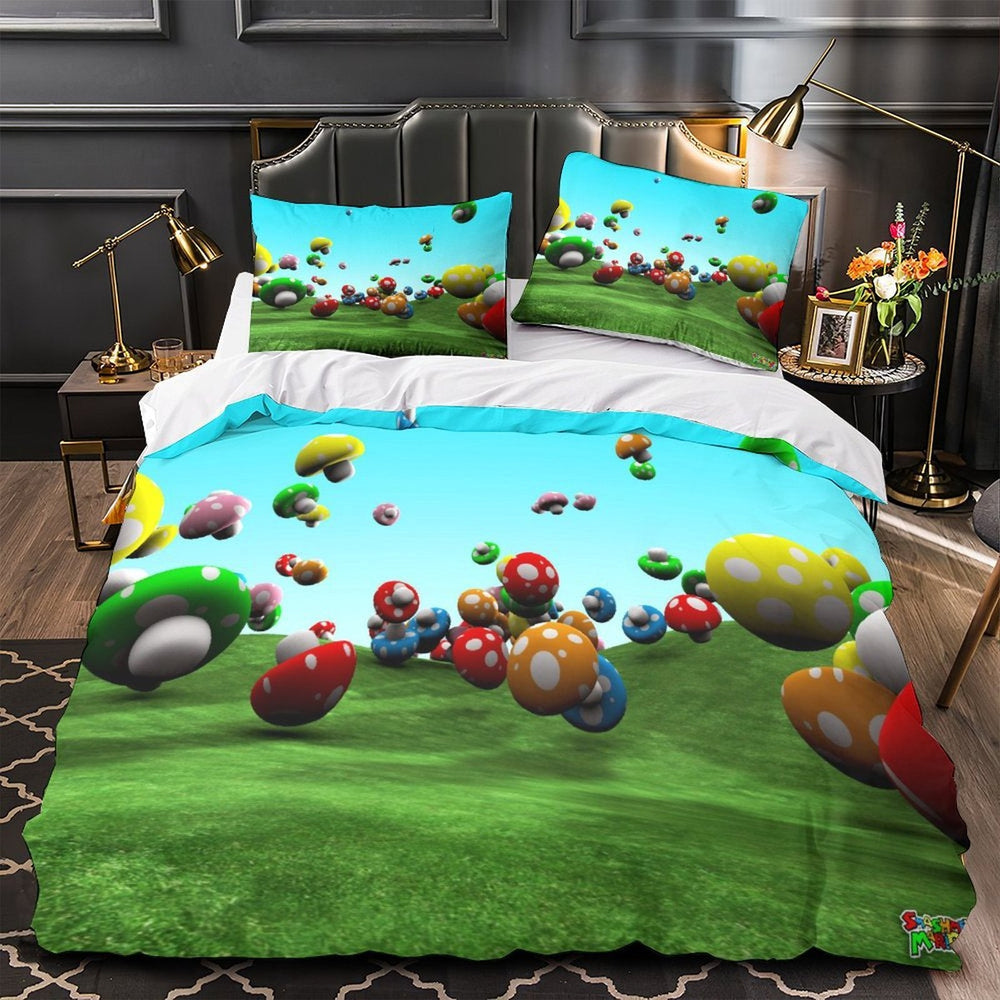 Super Mario Duvet Cover Pattern Bedding Set Without Filler (ONLINE ORDER ONLY)