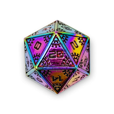 Space Dice Meteor Runestones™ - 25mm D20 - Super Nova (Online Only)