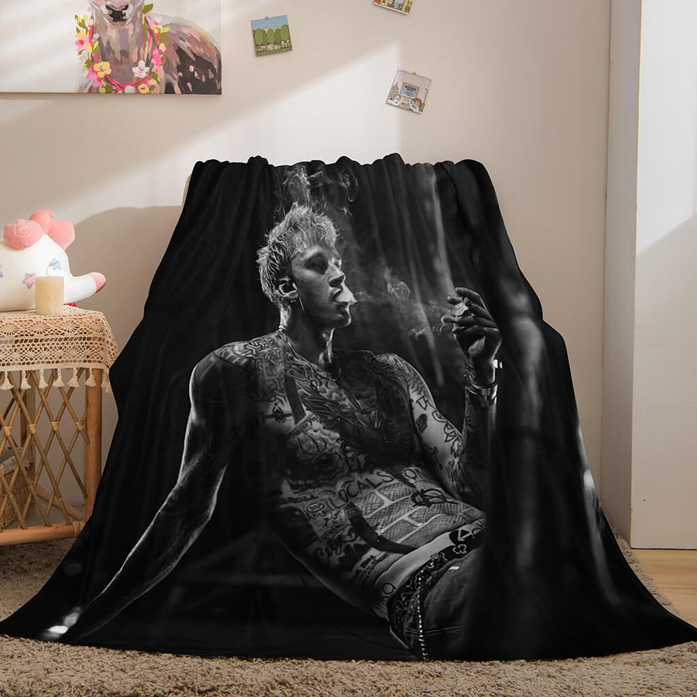 Super Star Flannel Fleece Throw Cosplay Blanket (Online Order Only)