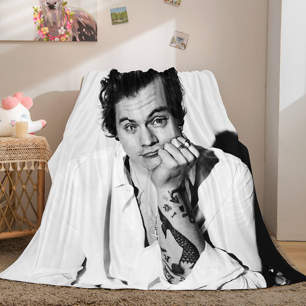 Super Star Flannel Fleece Throw Cosplay Blanket (Online Order Only)