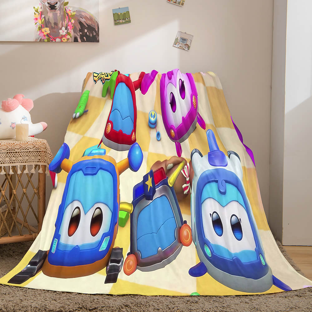 Super Wings Flannel Fleece Throw Blanket (Online Order Only)