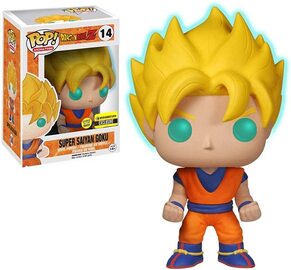 Pop! Animation: Dragon Ball Z - Super Saiyan Goku (Glow in the Dark) Entertainment Earth Exclusive (ONLINE ORDER ONLY)
