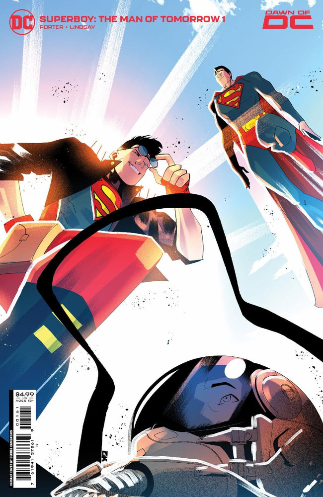Superboy The Man Of Tomorrow #1 (Of 6) C George Kambadais Superman Card Stock Variant (04/18/2023) Dc (ONLINE ORDER ONLY)