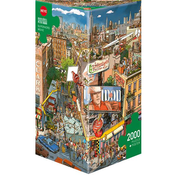 Superhero Movie 2000 Piece Jigsaw Puzzle Heye (ONLINE ORDER ONLY)