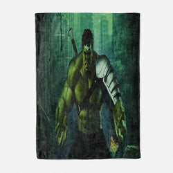 Superhero Hulk Blanket Flannel Throw Room Decoration (Online Order Only)