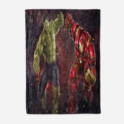 Superhero Hulk Blanket Flannel Throw Room Decoration (Online Order Only)