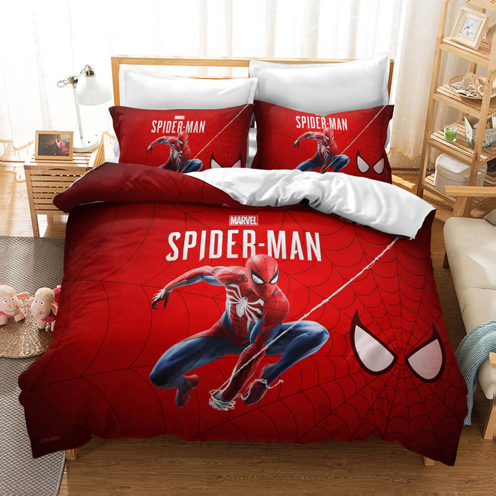 Superhero Spiderman Bedding Set Quilt Cover Without Filler (Online Order Only)